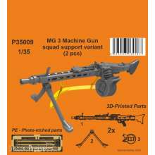 CMK 129-P35009 - 1:35 MG 3 Machine Gun - squad support variant (2 pcs) 1/35