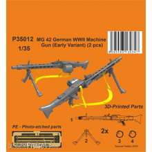 CMK P35012 - 1:35 MG 42 German WWII Machine Gun (Early Variant) 1/35