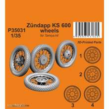 CMK 129-P35031 - Zündapp KS 600 Wheels