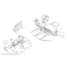 CMK 129-7271 - 1:72 F-86F Sabre -Undercarriage bays