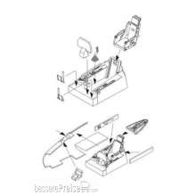 CMK 129-7273 - 1:72 F-86F Interior set