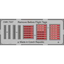 CMK 129-7307 - Remove Before Flight Tags (20 pc) in 1:72