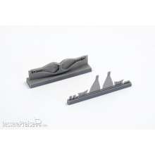 CMK 129-7396 - J2M3 Raiden Wheel Wells and Covers, for Hasegawa kit in 1:72