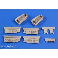 CMK 129-7438 - Beaufighter TF Mk.X Main Undercarriage Bays Correction in 1:72