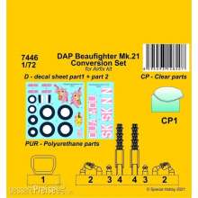 CMK 129-7446 - DAP Beaufighter Mk.21 Conversion Set in 1:72