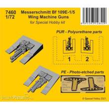 CMK 129-57460 - Messerschmitt Bf 109E-1/5 Wing Machine Guns in 1:72