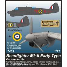 CMK 129-7489 - 1:72 Beaufighter Mk.II Early Type Conversion set