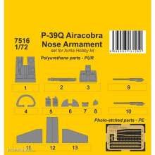 CMK 129-7516 - P-39Q Airacobra Nose Armament / for Arma Hobby kit