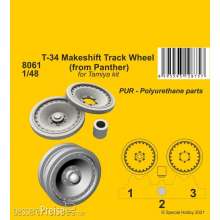 CMK 129-8061 - T-34 Makeshift Track Wheel (from Panther) in 1:48