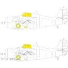 Eduard Accessories EX878 - 1:48 F4F-3 TFace