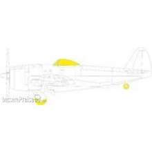 Eduard Accessories EX882 - 1:48 P-47D Bubbletop TFace