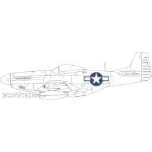 Eduard Accessories EX954 - 1:48 P-51D national insignia 1/48 EDUARD