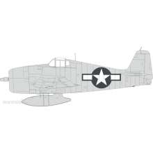 Eduard Accessories EX996 - 1/48 F6F-3 US national insignia 1/48