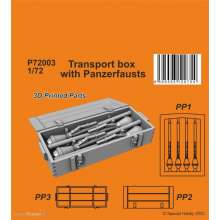 CMK 129-P72003 - 1:72 Transport box with Panzerfausts