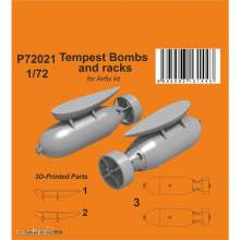 CMK 129-P72021 - Tempest Bombs (1000 Lb) and racks