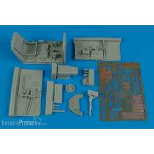 Aires 2141 - 1:32 Bf 109F-2/F-4 cockpit set for Hasegawa