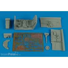 Aires 2144 - 1:32 Bf 109GF-2/F-4 cockpit set for Trumpeter