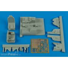 Aires 2178 - 1:32 A1H skyraider cockpit set f. Zoukei Mura