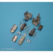 Aires 4170 - 1:48 Messerschmitt Me 410A-1 Motoren Set