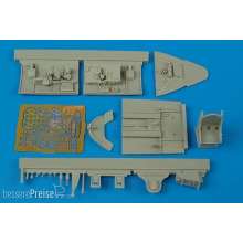 Aires 4388 - 1:48 F6F-5 Hellcat cockpit set for Hasegawa kit