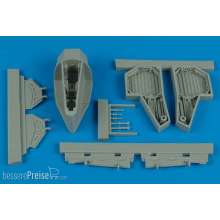 Aires 4475 - 1:48 F-84F Thunderstreak wheel bay (KINETIC)