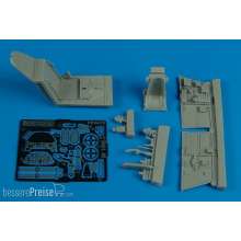 Aires 4479 - 1:48 Bf 109E-3 cockpit set for Academy