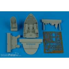 Aires 4482 - 1:48 F4U-7 Corsair cockpit set for Hasegawa