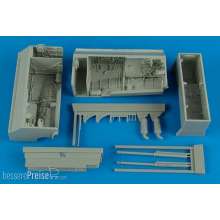 Aires 4507 - 1:48 Su-24M Fencer wheel bay for Trumpeter