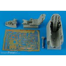 Aires 4511 - 1:48 MiG-21MF cockpit set for Eduard