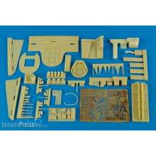 Aires 4521 - 1:48 He 111H-4 interior set for Revell/Mon.