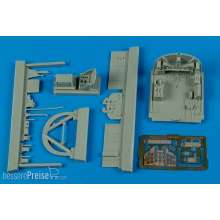 Aires 4539 - 1:48 N1K1 Shiden cockpit set for Hasegawa