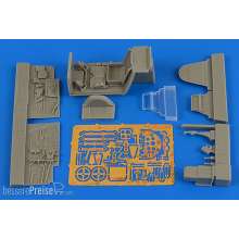 Aires 4685 - 1:48 Bf 109G-6(late) cockpit set for Eduard