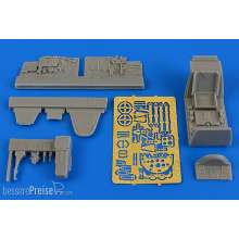 Aires 4697 - 1:48 Bf 109G-6 (early) cockpit set f.Eduard