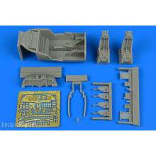 Aires 4699 - 1:48 A-37A Dragonfly cockpit set for Trumpete