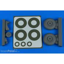 Aires 4816 - 1:48 Do 215 wheels & paint masks for ICM