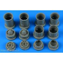 Aires 4848 - 1:48 F-4E/EJ/J/S Phantom II exhaust nozzles for ZOUKEI MURA