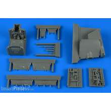 Aires 4851 - 1:48 Harrier AV-8A wheel bay for KINETIC