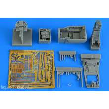 Aires 4895 - 1:48 F/A-18E Super Hornet cockpit set HOBBY BOSS