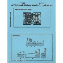 Aires 7152 - 1:72 A-7E Corsair II Cockpit Set Späte Version für Fujimi Bausatz