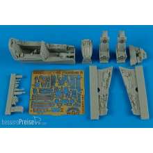 Aires 7272 - 1:72 F-4E Phantom II cockpit set for Hasegawa