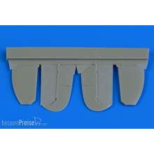 Aires 7351 - 1:72 Spitfire Mk.IX control surfaces (metal) for Eduard