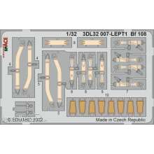 Eduard Accessories 3DL32007 - 1:32 Bf 108 SPACE 1/32