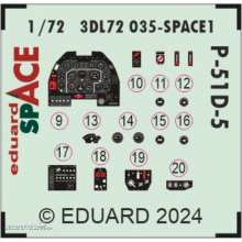 Eduard Accessories 3DL72035 - P-51D-5 SPACE