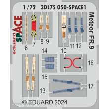 Eduard Accessories 3DL72050 - Meteor FR.9 SPACE AIRFIX