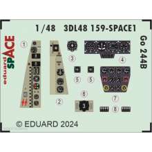 Eduard Accessories 3DL48159 - 1:48 Go 244B SPACE 1/48 ICM