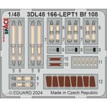 Eduard Accessories 3DL48166 - 1:48 Bf 108 SPACE 1(48 EDUARD