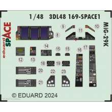 Eduard Accessories 3DL48169 - 1:48 MiG-29K SPACE 1/48 HOBBY BOSS