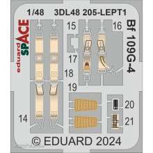 Eduard Accessories 3DL48205 - Bf 109G-4 SPACE EDUARD