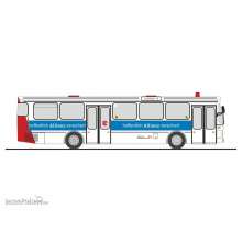 Rietze 74323 - Mercedes-Benz O 305 Stadtwerke Offenbach/Main - Allianz, 1:87