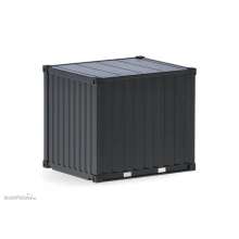 Herpa 747103 - 2x 10ft Container ´Bundeswehr´, Bronzegrün (unbedruckt)